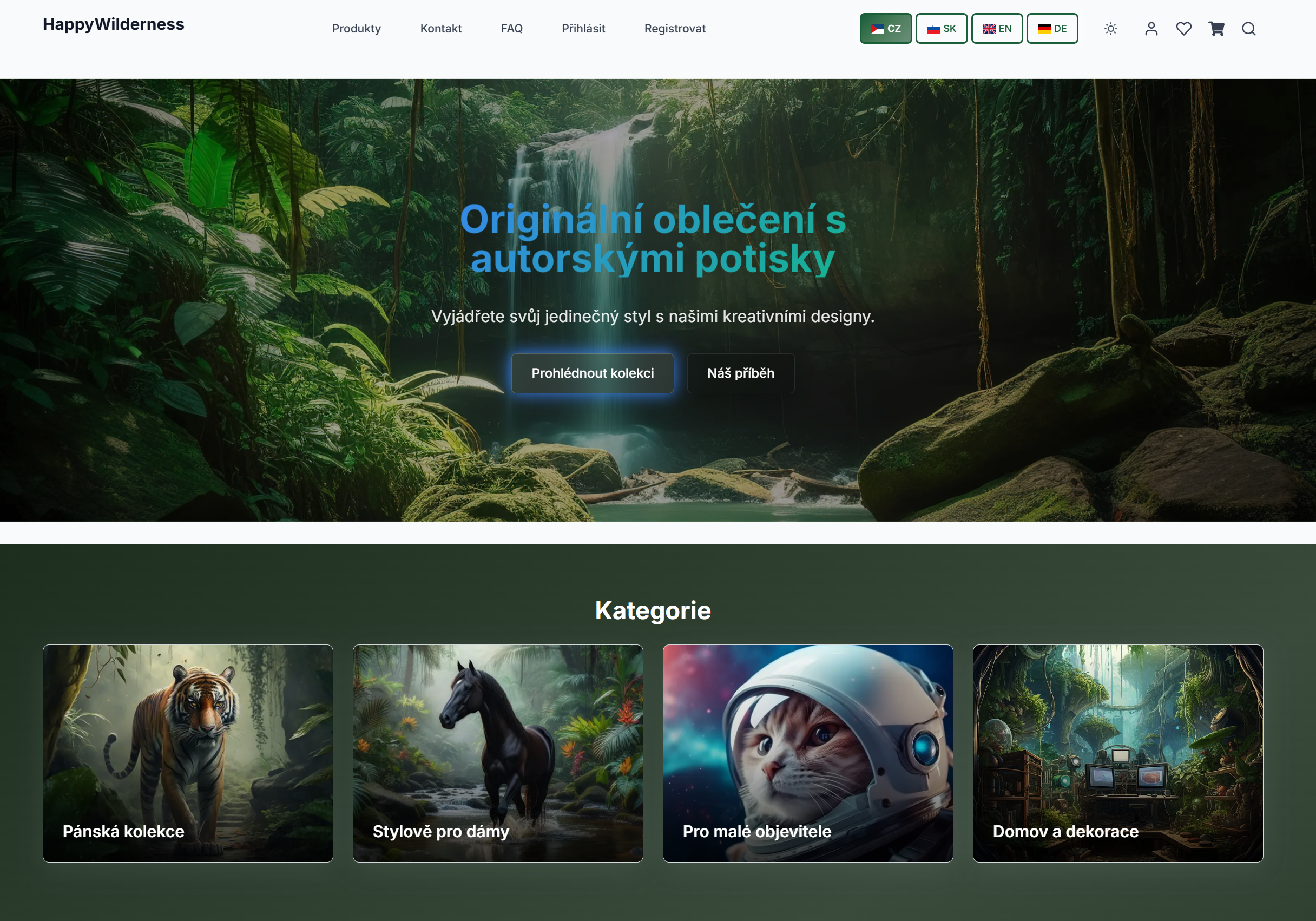 Obrázek projektu Dropshipping e-commerce řešení